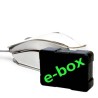 E-blue MOOD Mysz przewodowa, srebrna, 2400DPI, e-box