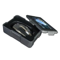 E-blue MOOD Mysz przewodowa, srebrna, 2400DPI, e-box