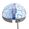 E-blue Mazer Pro Mysz przewodowa, biało-niebieska, 2500DPI
