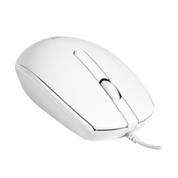 Marvo MS003 Mysz przewodowa, biała, 1000DPI