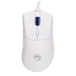 Marvo Niro 40 White Mysz przewodowa, biała, 12000DPI