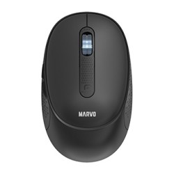 Marvo WM111 BK Mysz bezprzewodowa, czarna, 1600DPI