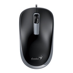 Genius DX-125S Mysz przewodowa, czarno-szara, 1200DPI