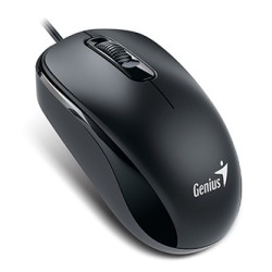 Genius DX-110 Mysz przewodowa, czarna, 1200DPI, USB-C