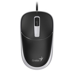 Genius DX-123 Mysz przewodowa, czarno-szara, 1200DPI, USB-C