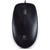 Logitech B100 Mysz przewodowa, czarna, 800DPI