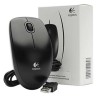Logitech B100 Mysz przewodowa, czarna, 800DPI