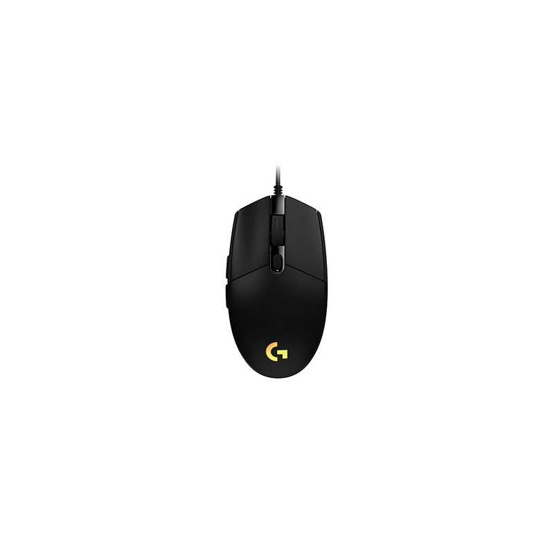 Logitech G203 Lightsync Mysz przewodowa, czarna, 8000DPI