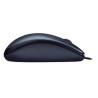 Logitech M100 Mysz przewodowa, czarna, 1000DPI