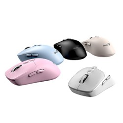 Genius NX-8080S BT Mysz bezprzewodowa, różowa, 1600DPI