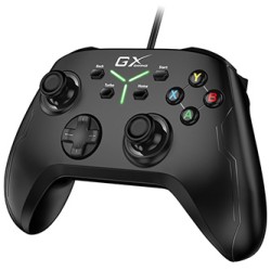 Gamepad Genius GX Gaming MaxFire GX-21UV, 18przycisk, USB/PS3/PS4, czarny