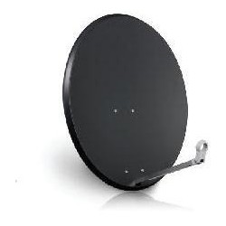 CZASZA ANTENA 80 CM CIEMNA...