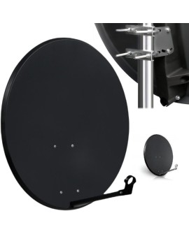 CZASZA ANTENA 80 CM CIEMNA (ASC-800M-C)