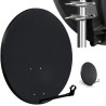 CZASZA ANTENA 80 CM CIEMNA (ASC-800M-C)