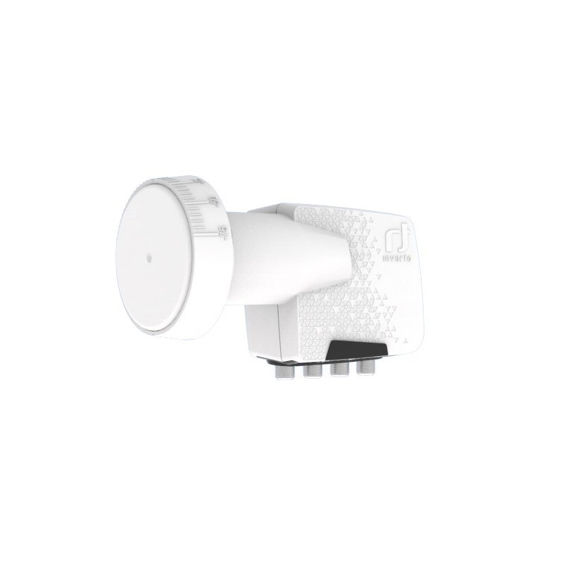 Inverto IDLH-QTL410-HMPRO-OPN konwerter LNB 10,7 - 12,75 GHz Czarny, Biały