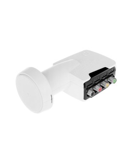 Inverto IDLH-QTL410-HMPRO-OPN konwerter LNB 10,7 - 12,75 GHz Czarny, Biały