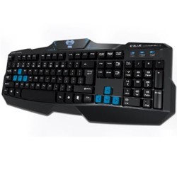 E-blue Cobra EKM746 klawiatura przewodowa (USB) CZ/SK, czarna, EOL