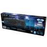 E-blue Cobra EKM746 klawiatura przewodowa (USB) CZ/SK, czarna, EOL
