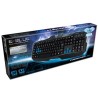 E-blue Cobra EKM746 klawiatura przewodowa (USB) CZ/SK, czarna, EOL