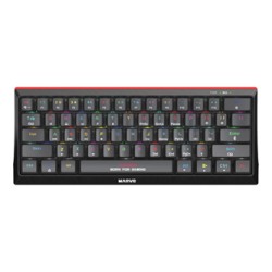 Marvo HECATE 61B klawiatura przewodowa (USB) US, czarna mechaniczna