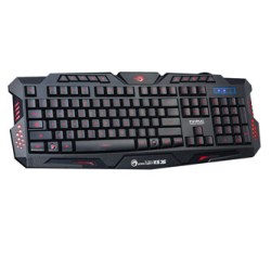 Marvo K636 klawiatura przewodowa (USB) US, czarna