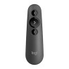 Prezenter bezprzewodowy R500s, 2.4Ghz+Bluetooth, szara, Logitech