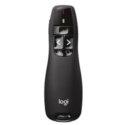 Prezenter bezprzewodowy R400, 2.4Ghz, czarny, Logitech