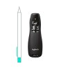 Prezenter bezprzewodowy R400, 2.4Ghz, czarny, Logitech