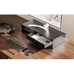 Powerton ERGO NIVEL Podstawa pod monitor, czarny, ergo