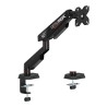 ULTRADESK SWORD Single Regulowany uchwyt na monitor, czarny, 12KG, 17"-40"