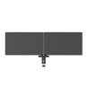 ULTRADESK SWORD Double Regulowany uchwyt na 2 monitory, czarny, 2x12KG, 17"-40"