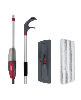 PROMIS MOP ZE SPRYSKIWACZEM, SZARO-CZERWONY MS100G