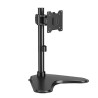 Powerton ERGO BASEO Regulowany uchwyt na monitor, czarny, 20KG, wolnostojący, 17"-35", 75x75/100x100