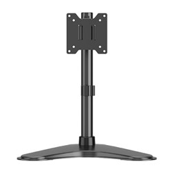 Powerton ERGO BASEO Regulowany uchwyt na monitor, czarny, 20KG, wolnostojący, 17"-35", 75x75/100x100