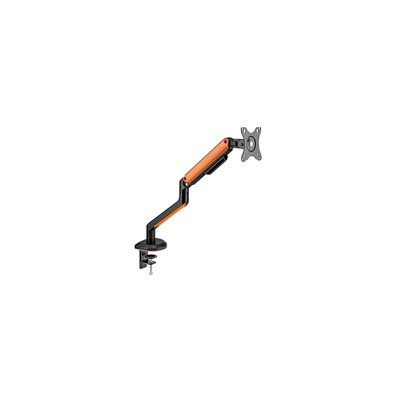 Powerton ERGO VISTA Regulowany uchwyt na monitor, czarny, 2-9KG, zacisk, 17"- 32", 75x75/100x100