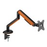 Powerton ERGO VISTA Regulowany uchwyt na monitor, czarny, 2-9KG, zacisk, 17"- 32", 75x75/100x100