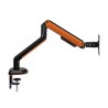 Powerton ERGO VISTA Regulowany uchwyt na monitor, czarny, 2-9KG, zacisk, 17"- 32", 75x75/100x100