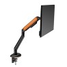 Powerton ERGO VISTA Regulowany uchwyt na monitor, czarny, 2-9KG, zacisk, 17"- 32", 75x75/100x100