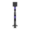 Powerton ERGO STRYNX Regulowany uchwyt na monitor, biały/czarny, 2-30KG, zacisk, 24"- 57", 75x75/100x100/100x200/200x100/200x200