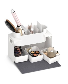 Organizer pojemnik uniwersalny na przybory kosmetyczne i kosmetyki Maclean, 8kg, 367x150x220mm, MC-479
