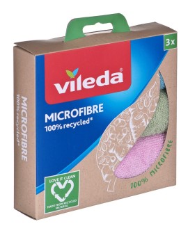 Ściereczka Vileda Mikrofibra 100% Recycled 3 szt.