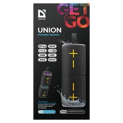 Defender głośnik Union, 20W, czarny