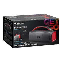 Defender głośnik Beatbox 18, 20W, czarny