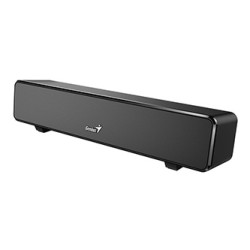 Genius Soundbar 100, 2.0, 6W, czarny