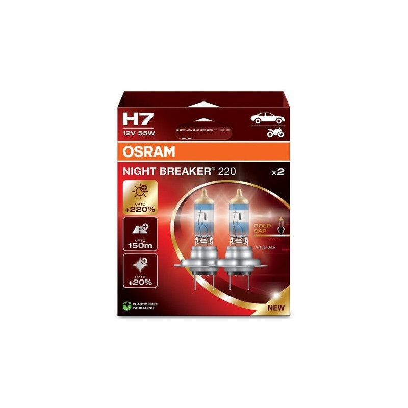 OSRAM NIGHT BREAKER 220 H7