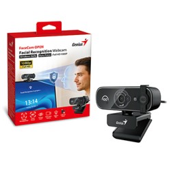 Genius FaceCam OPEN Kamera Web, czarna Full HD/Windows Hello