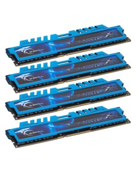 Zestaw pamięci G.SKILL RipjawsX F3-1600C9Q-32GXM (DDR3 DIMM 4 x 8 GB 1333 MHz CL9)