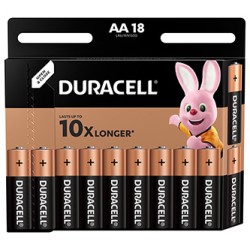 Duracell BASIC Jednorazowa alkaliczna baterie AA, 18-pack