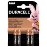 Duracell BASIC Jednorazowa alkaliczna baterie AAA, 4-pack