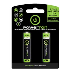 Powerton ENERGY RECHARGE Akumulatorki Ni-MH baterie AAA, 2-pack